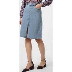 Marie Lund - Jeansowa spódnica damska, niebieski. Niebieskie spódniczki damskie Marie Lund, bez wzorów, z jeansu, eleganckie. Za 199,95 zł.