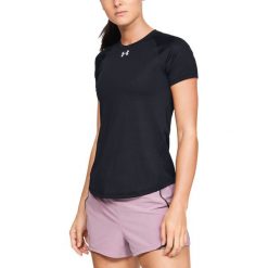 Under Armour Qualifier Koszulka Czarny. Czarne koszulki damskie Under Armour, xs, bez wzorów, z elastanu, bez kołnierzyka, z krótkim rękawem. Za 206,95 zł.