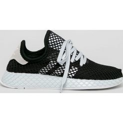 Adidas Originals - Buty Deerupt Runner. Czarne buty sportowe damskie adidas Originals, bez wzorów, ze skóry, sportowe. W wyprzedaży za 319,90 zł.