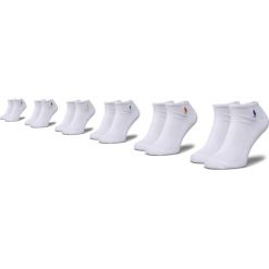 Zestaw 6 par niskich skarpet unisex POLO RALPH LAUREN - 449799739002 r.OS White. Białe skarpetki damskie Polo Ralph Lauren, bez wzorów, z elastanu. W wyprzedaży za 149,00 zł.