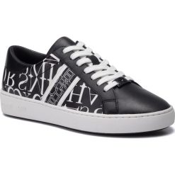 Sneakersy MICHAEL MICHAEL KORS - Keaton Stripe 43T9KTFS2W Blk/Opticwht. Czarne półbuty damskie MICHAEL Michael Kors, ze skóry ekologicznej. W wyprzedaży za 419,00 zł.
