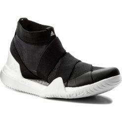 Buty adidas - PureBoost X Trainer 3.0 Ll CG3524 Cblack/Crywht/Carbon. Czarne buty sportowe damskie marki Adidas, bez wzorów, z tworzywa sztucznego, sportowe, na fitness i siłownię. W wyprzedaży za 439,00 zł.