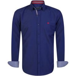Sir Raymond Tailor Koszula Męska Quite Xxl Ciemnoniebieska. Niebieskie koszule męskie Sir Raymond Tailor, xxl, bez wzorów, bez kołnierzyka, bez rękawów. Za 149,00 zł.