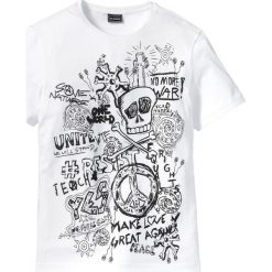 T-shirty męskie: T-shirt Slim Fit bonprix biały