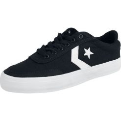 Converse Courtlandt - OX Buty sportowe czarny/biały. Czarne buty sportowe męskie Converse, z gumy. Za 199,90 zł.