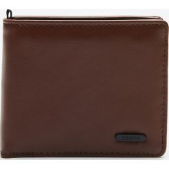 Rozkładany portfel - Brązowy. Pomarańczowe portfele męskie Cropp, bez wzorów. Za 39,99 zł.