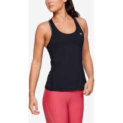 Under Armour HeatGear® Armour Racer Podkoszulek Czarny. Czarne podkoszulki damskie Under Armour, m, bez wzorów, z elastanu, bez kołnierzyka, bez rękawów. Za 128,95 zł.