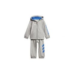 Spodnie dresowe dziewczęce: Zestawy dresowe adidas Dres z kapturem Linear