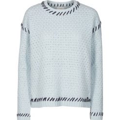 Sweter "Amoret" w kolorze błękitnym. Niebieskie bez kategorii marki Nümph, s, ze splotem. W wyprzedaży za 173,95 zł.
