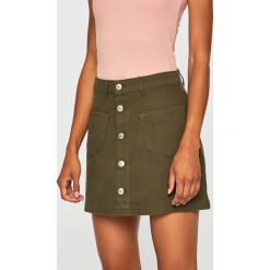 Only - Spódnica. Żółte spódniczki damskie ONLY, na co dzień, s, bez wzorów, z bawełny, casualowe, mini, rozkloszowane. W wyprzedaży za 49,90 zł.