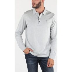 Diesel T-Hart-Ls Polo Koszulka Szary. Szare podkoszulki męskie Diesel, m, bez wzorów, z bawełny, bez rękawów. Za 442,95 zł.