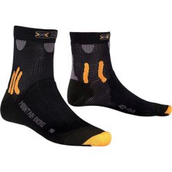 Skarpety X-SOCKS MOUNTAIN-BIKING SHORT. Czarne skarpetki damskie ze skóry. W wyprzedaży za 64,00 zł.