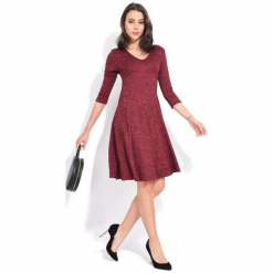 Fille Du Couturier Sukienka Damska Emeraude 38 Burgund. Czerwone długie sukienki Fille Du Couturier, z długim rękawem. Za 229,00 zł.