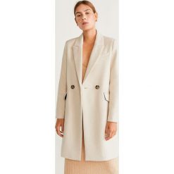 Mango - Płaszcz Dali. Kurtki damskie Mango, xl, bez wzorów, z poliesteru, klasyczne. Za 299,90 zł.
