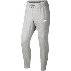 Nike NSW Pant CF JSY Club 804461-063. Szare spodnie męskie Nike, xxl, bez wzorów, z bawełny. W wyprzedaży za 129,99 zł.