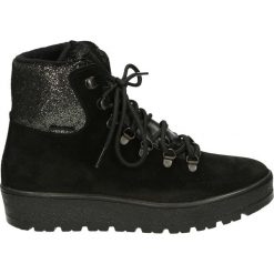 Botki - 6162 CRO NERO. Czarne botki damskie skórzane Venezia. Za 369,00 zł.