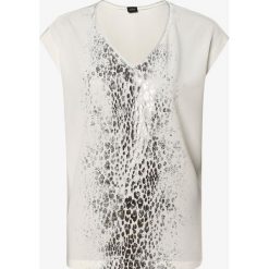 S.Oliver BLACK LABEL - T-shirt damski, beżowy. Brązowe t-shirty damskie s.Oliver BLACK LABEL, s, z nadrukiem, eleganckie, bez kołnierzyka. Za 149,95 zł.