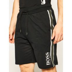 Szorty sportowe Boss Authentic 50424797. Czarne spodenki sportowe męskie Boss, xxl, bez wzorów, z bawełny, sportowe. W wyprzedaży za 209,00 zł.