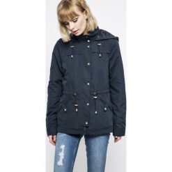 Vero Moda - Kurtka. Szare kurtki damskie Vero Moda, m, z materiału, z kapturem. W wyprzedaży za 89,90 zł.