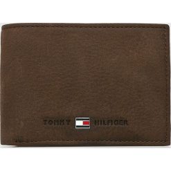 Tommy Hilfiger - Portfel skórzany Johnson Mini. Pomarańczowe portfele męskie marki TOMMY HILFIGER, ze skóry. Za 249,90 zł.