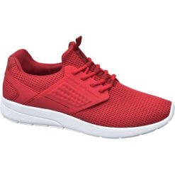Sneakersy męskie Memphis One czerwone. Czerwone sneakersy męskie Memphis One, bez zapięcia. Za 119,90 zł.