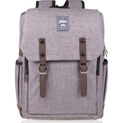 Plecak miejski na laptopa 13'' Solier SV02 szary - Szary \ Mieszcząca A4. Szare plecaki męskie Solier, w paski. Za 129,99 zł.