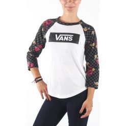 Vans Botanical Koszulka Czarny Biały. Czarne koszulki damskie Vans, l, z nadrukiem, z bawełny, bez kołnierzyka. Za 137,95 zł.