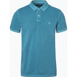 Marc O'Polo - Męska koszulka polo, niebieski. Niebieskie koszulki męskie Marc O'Polo, xl, bez wzorów, z bawełny, vintage, bez rękawów. Za 259,95 zł.