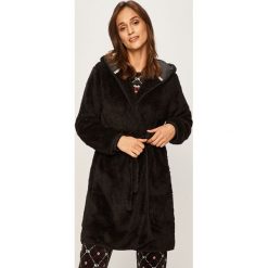 Dkny - Szlafrok. Czarne szlafroki damskie DKNY, m, z elastanu. W wyprzedaży za 319,90 zł.