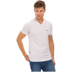 Galvanni T-Shirt Męski Favo L Biały. Białe koszulki męskie marki GALVANNI, m, bez wzorów, bez kołnierzyka. Za 89,00 zł.