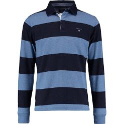 GANT THE ORIGINAL BARSTRIPE HEAVY RUGGER Koszulka polo denim blue melange. Niebieskie koszulki polo marki GANT. Za 419,00 zł.