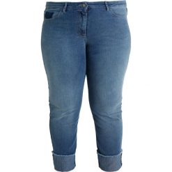 Persona by Marina Rinaldi IESI TURN UP SPORT TRIM Jeansy Slim Fit mid blue denim. Niebieskie boyfriendy damskie Persona by Marina Rinaldi. Za 519,00 zł.