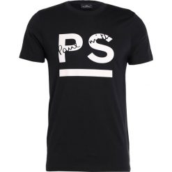PS by Paul Smith MENS SLIM Tshirt z nadrukiem black. Czarne koszulki polo męskie marki PS by Paul Smith, xl, z nadrukiem, z bawełny. Za 269,00 zł.