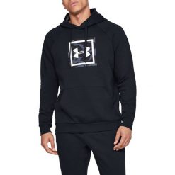 Under Armour Rival Bluza Czarny. Czarne bluzy męskie Under Armour, s, z nadrukiem, z bawełny, bez kołnierzyka, bez rękawów, bez kaptura. Za 257,95 zł.
