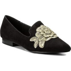 Lordsy MENBUR - 07876 Black 0001. Czarne lordsy damskie marki Menbur, ze skóry ekologicznej, na obcasie. W wyprzedaży za 159,00 zł.