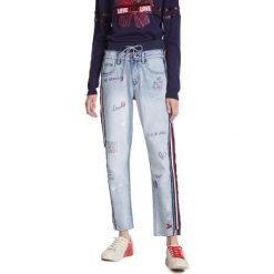 Desigual Dżinsy Niebieski. Niebieskie jeansy damskie Desigual, m. Za 550,95 zł.
