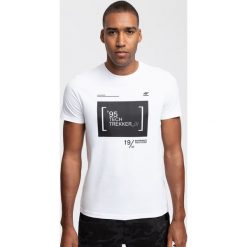 T-shirty męskie: T-shirt męski TSM264 - biały