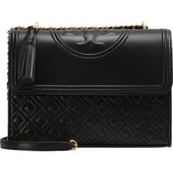 Torebki klasyczne damskie: Tory Burch FLEMING CONVERTIBLE SHOULDER BAG Torba na ramię black