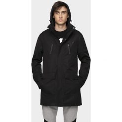 Parka miejska męska KUM201 - czarny. Czarne parki męskie m. W wyprzedaży za 299,99 zł.
