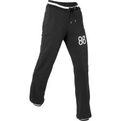 Spodnie sportowe, długie, Level 1 bonprix czarny. Czarne spodnie sportowe damskie bonprix. Za 74,99 zł.