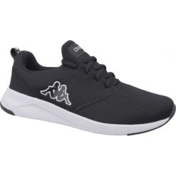 Czarne Buty Kappa Klasen M 242771-1110. Czarne buty sportowe męskie Kappa, z materiału, bez zapięcia. W wyprzedaży za 169,00 zł.