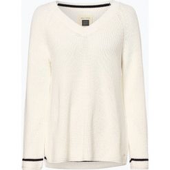 Marc O'Polo - Sweter damski, biały. Białe swetry damskie Marc O'Polo, s, bez wzorów, z bawełny, sportowe, bez rękawów, bez kaptura. Za 599,95 zł.