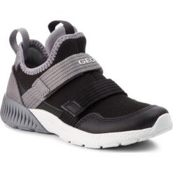 Sneakersy GEOX - J Sveth B. C J846PC 0AU15 C0017 S Black/Grey. Czarne trampki chłopięce Geox, bez wzorów, ze skóry ekologicznej, bez zapięcia. W wyprzedaży za 199,00 zł.