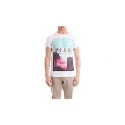 T-shirty z krótkim rękawem Ko Samui Tailors C458. Białe t-shirty męskie Ko Samui Tailors, s, bez wzorów, bez kołnierzyka, krótkie. Za 223,96 zł.