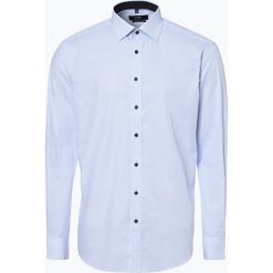 James - Koszula męska łatwa w prasowaniu, niebieski. Niebieskie koszule męskie na spinki James, m, z bawełny. Za 179,95 zł.