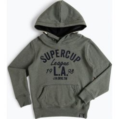 Jonas Nielsen Stockholm - Chłopięca bluza nierozpinana, zielony. Zielone bluzy chłopięce rozpinane Jonas Nielsen Stockholm, z nadrukiem. Za 149,95 zł.