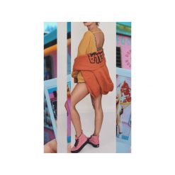 BLUZA SHOW'EM SWEATSHIRT HONEY. Żółte bluzy damskie marki Don't need no samurai, na lato, s, z bawełny. Za 289,00 zł.