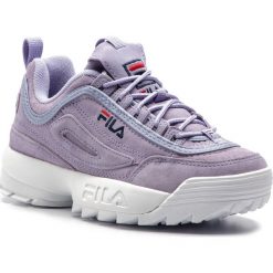 Sneakersy FILA - Disruptor S Low Wmn 1010304.70Q Sweet Lavender. Fioletowe półbuty damskie Fila, ze skóry. Za 559,00 zł.