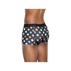 Bielizna męska trunk Happy Socks BDO87-9000. Brązowa bokserki męskie marki NABAIJI, z elastanu. Za 79,99 zł.