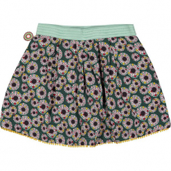 Spódnica "Eyes Wide Open" w kolorze zielonym. Zielone spódniczki dziewczęce 4FunkyFlavours Kids, mini. W wyprzedaży za 82,95 zł.
